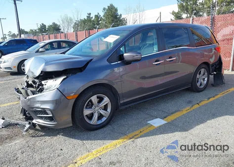 2020 Honda Odyssey Ex-L/Ex-L W/Navi Res z USA, uszkodzony, nr VIN 5FNRL6H76LB026417